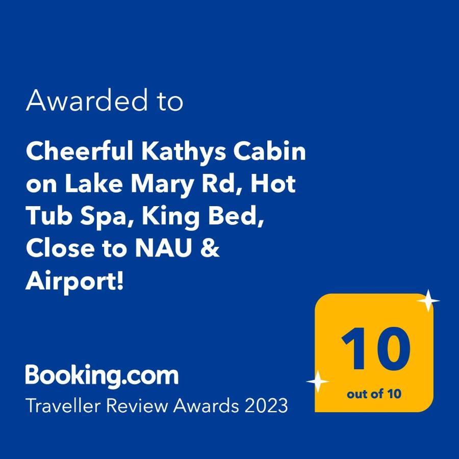 Kathys Cabin, King Bed, Hot Tub, Near-Nau & Downtown Attractions, Perfect Year-Round Mountain Getaway Flagstaff Extérieur photo